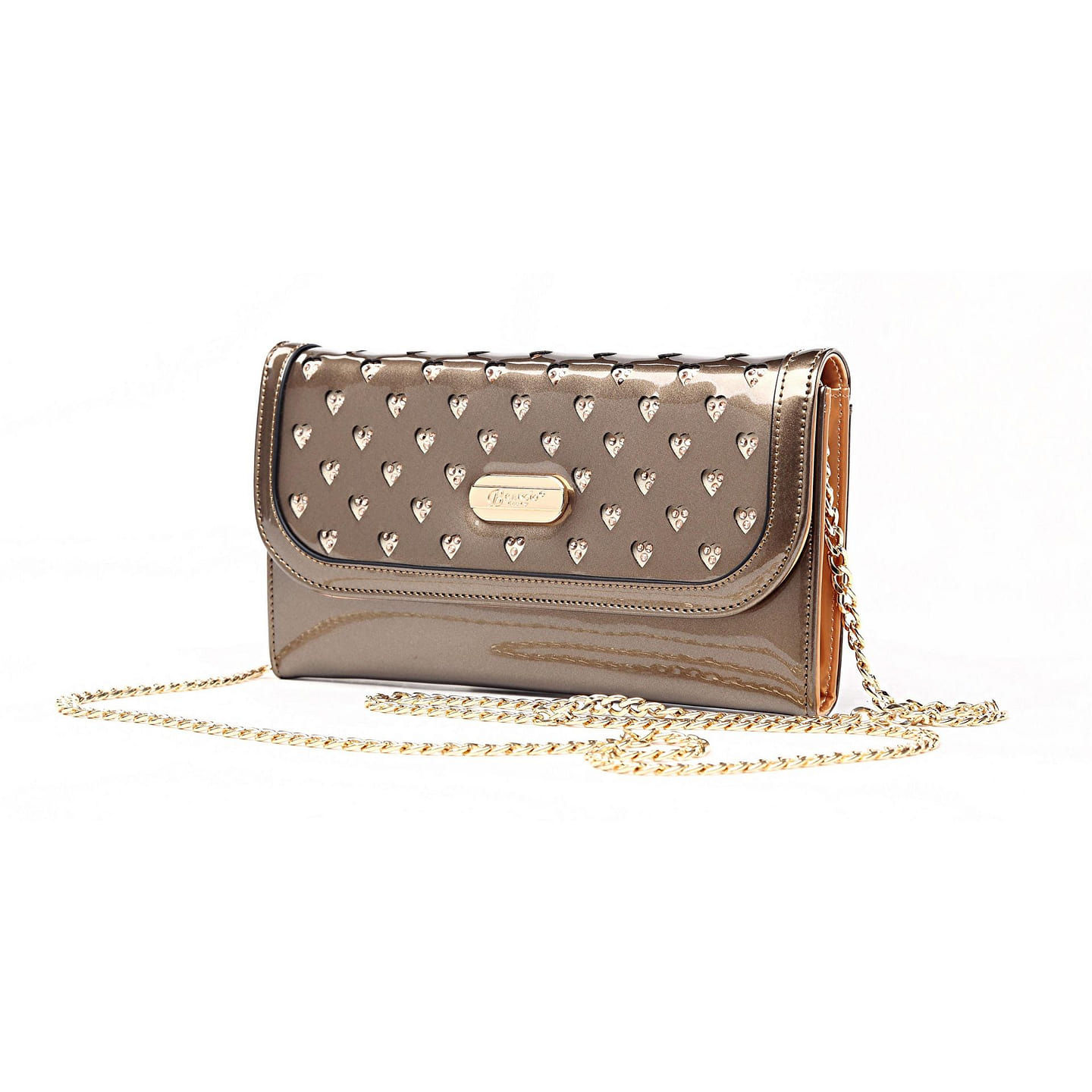 Starz Art Retro Multipocket Mini Clutch Crossbody Bag Pewter [RZC8899-PR] 1 each