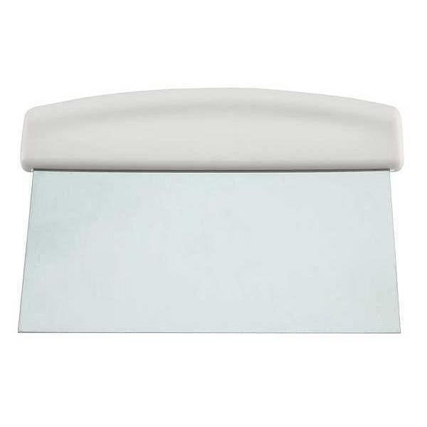 Dough Scraper, Steel/Plastic, 6-1/2 In 2 lb