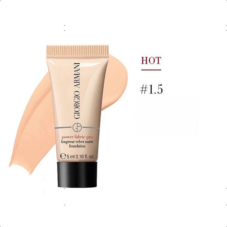 阿玛尼无瑕持妆粉底液5ml红标权力 #1.5冷一白 1 份