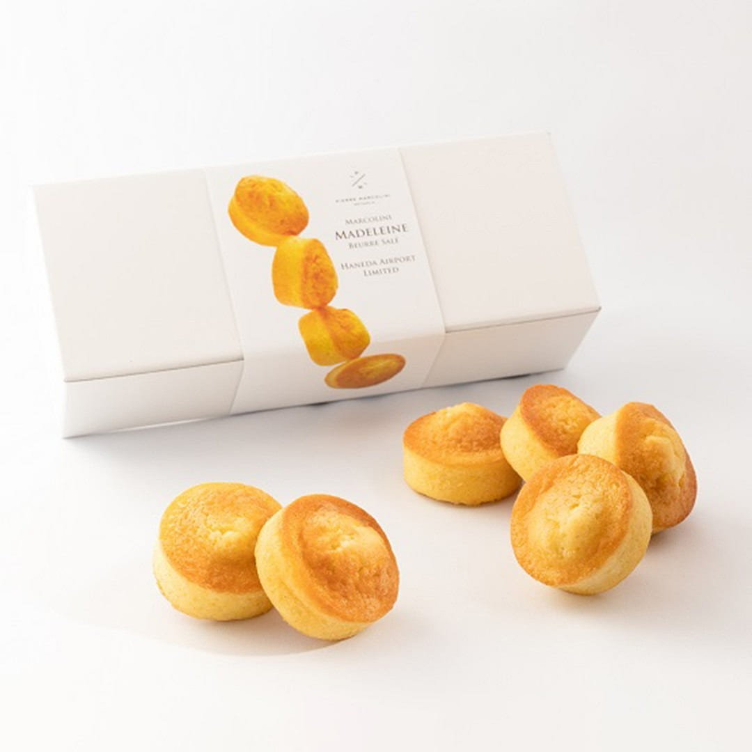 Japan Haneda Airport Limited Pierre Marcolini Butter Madeleine 6 pieces 1 box