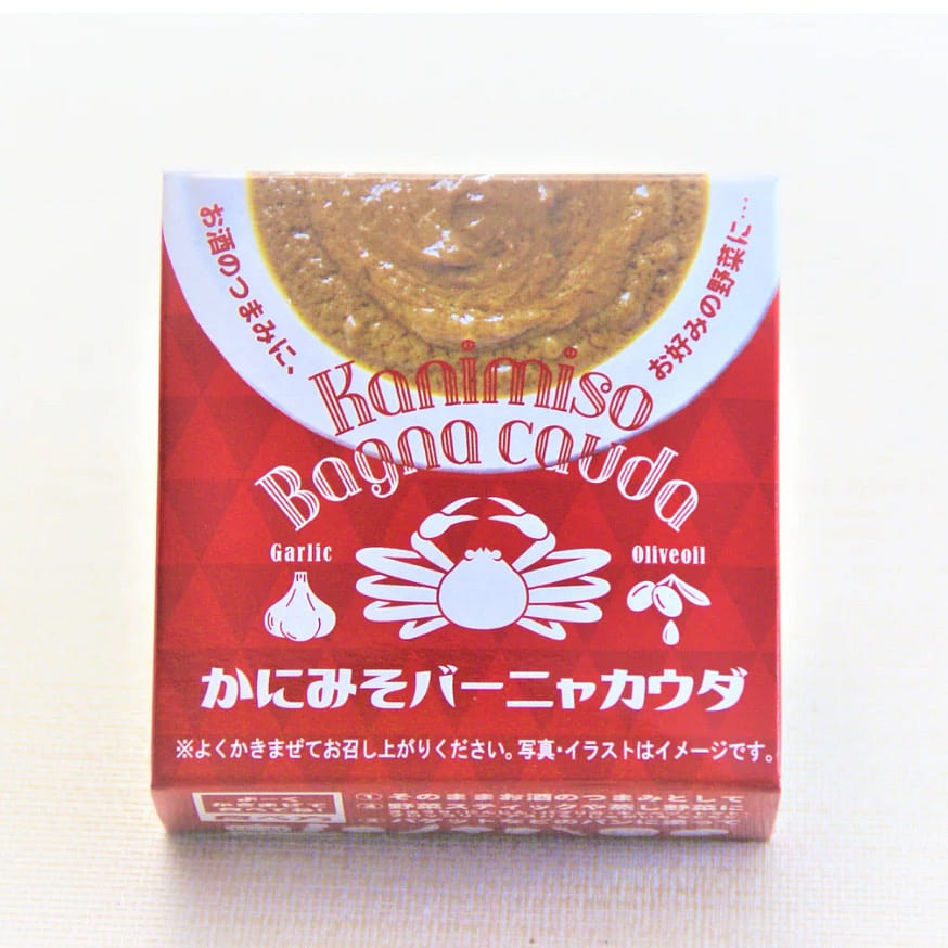Canned Food Crab Miso Bagna Cauda Dipping 70g 1 each
