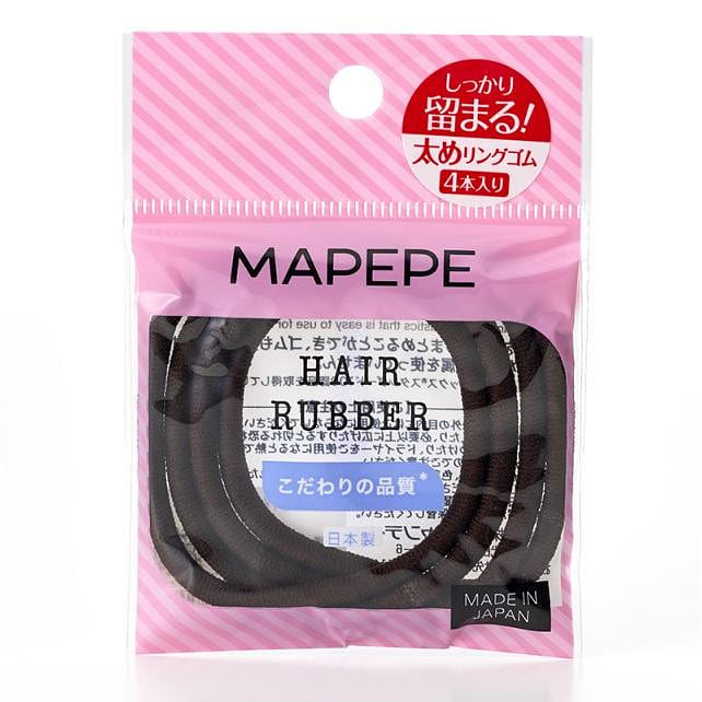 Chantilly Mapepe Hair Tie Standard Black 4p 1 count
