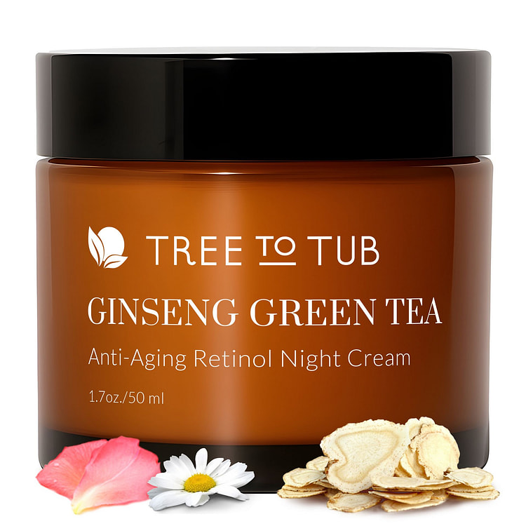 Tree To Tub Retinol Night Cream Anti Wrinkle 1.7 fl.oz