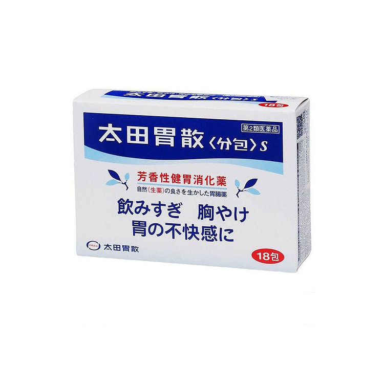 太田胃散 缓解胃不适 见效快 18包 1 盒