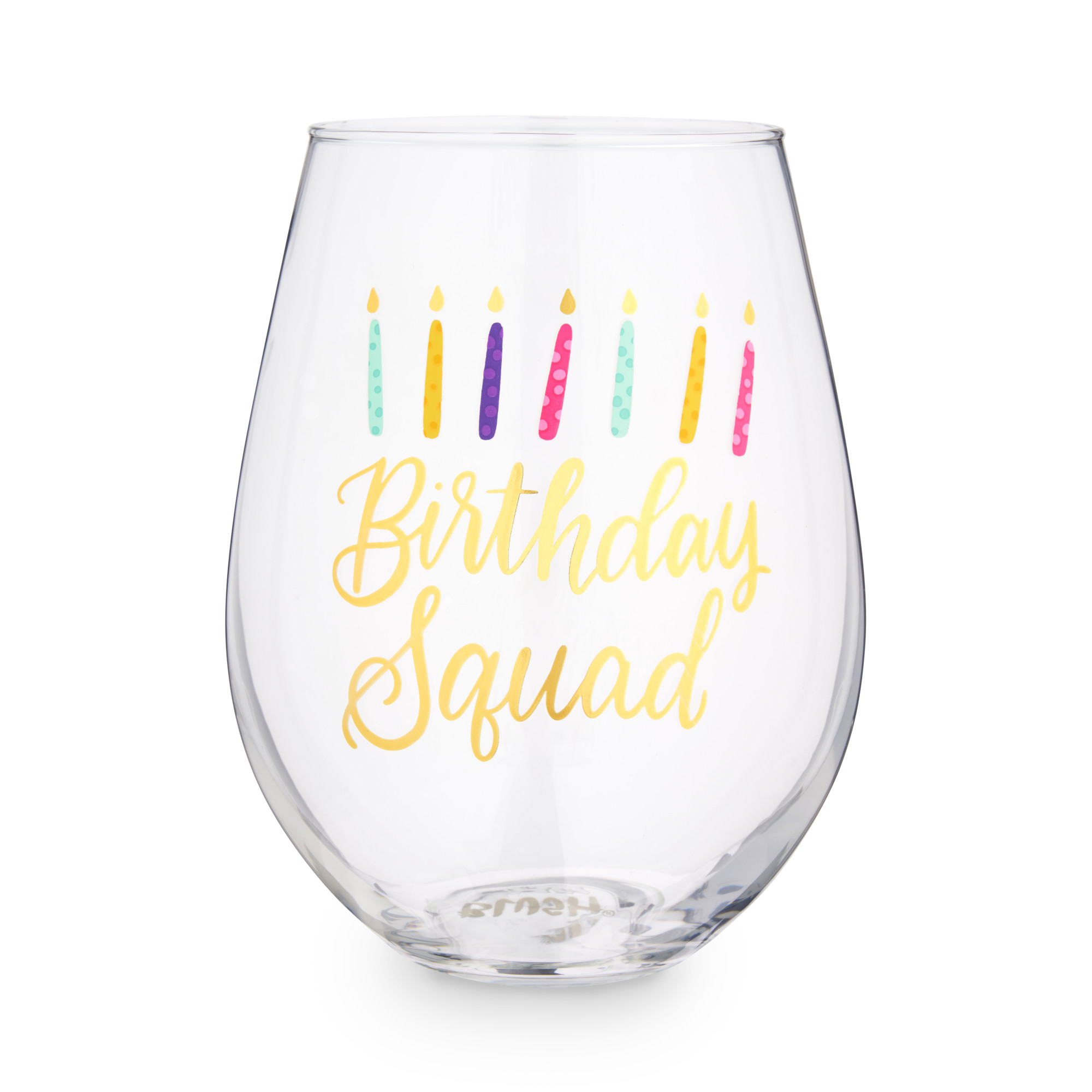 Get Birthday Squad 30 oz Stemless Wine Glass by Blush Delivered | Weee!  Asian Market