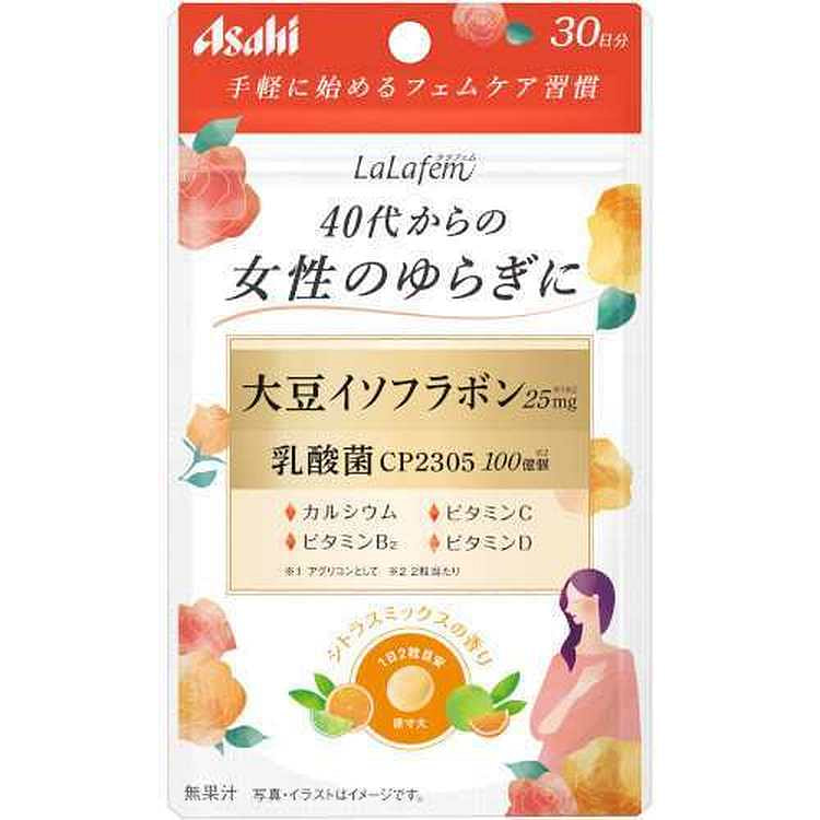 Asahi 大豆异黄酮+乳酸菌营养片柑橘香60片