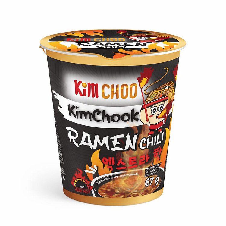 KIMCHOO KimChook 辣味拉面杯 2.36 盎司 (min 3)