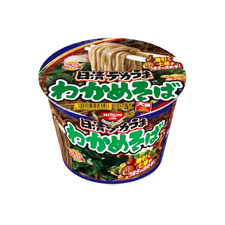 NISSIN Kelp Soba Noodles 106g (Noodles 90g)