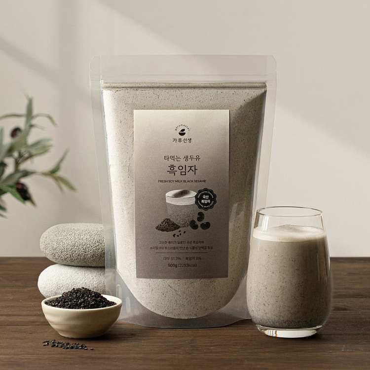 Ready-to-Drink Black Sesame Soy Milk 500 g