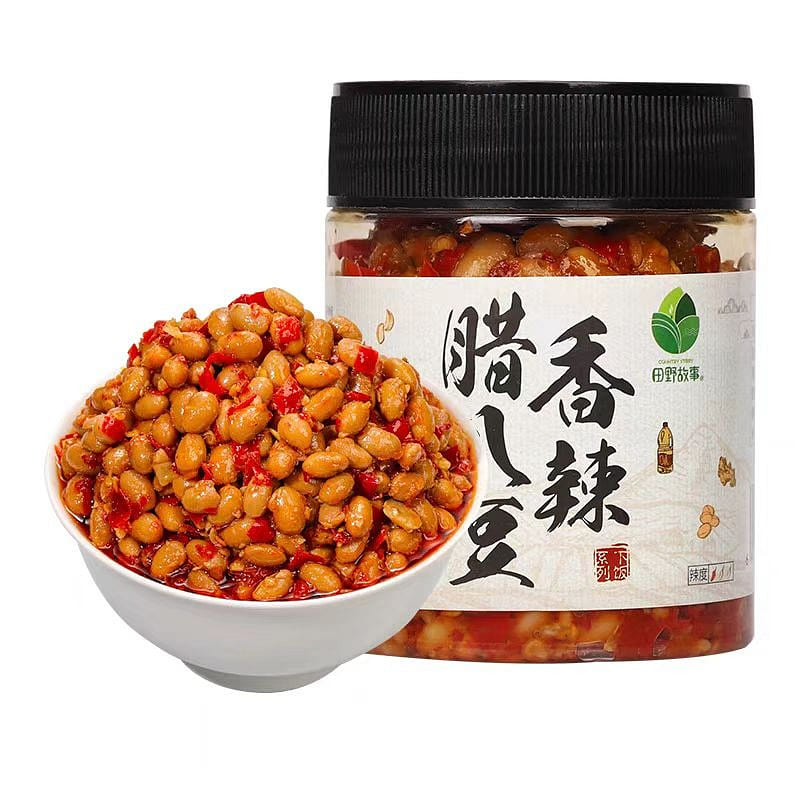 Tian Ye Gu Shi Spicy Laba beans 280g*1 bottle 280 g