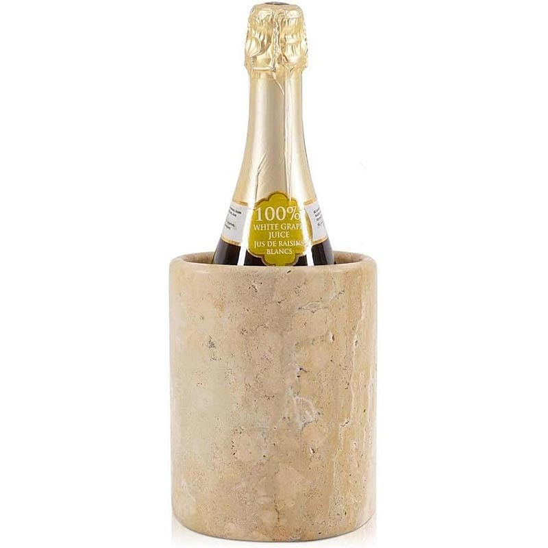 Radicaln Travertine Marble Wine Chiller, 6.5 Home 1 each