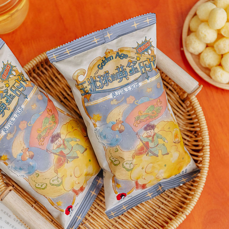 ChaYanYueSe Cucumber Corn Puffs 5Packs