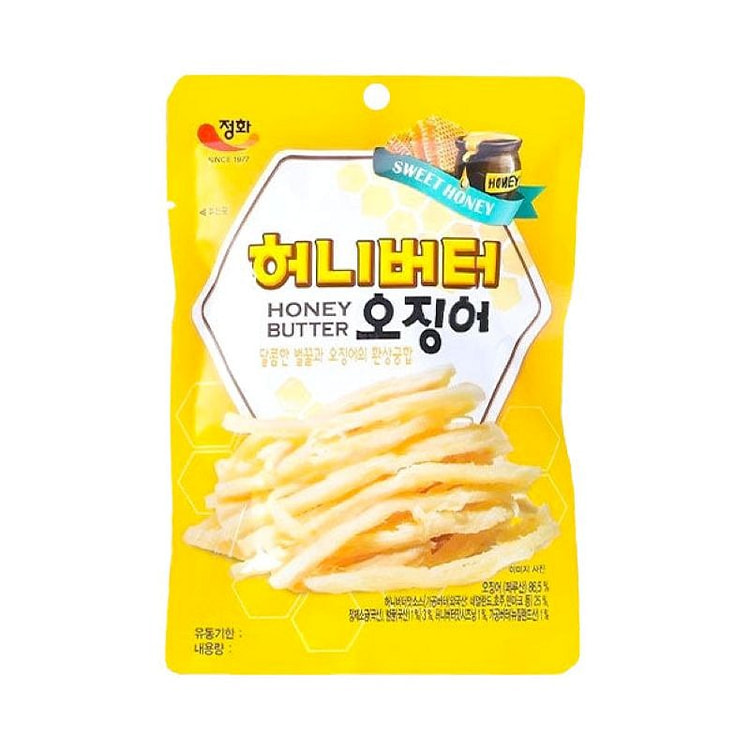 正和食品蜂蜜黄油鱿鱼干零食 30 克