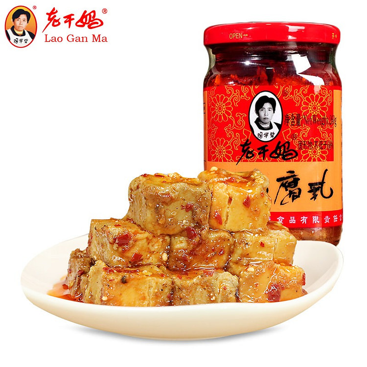 老干妈 红油腐乳 很好吃 很下饭