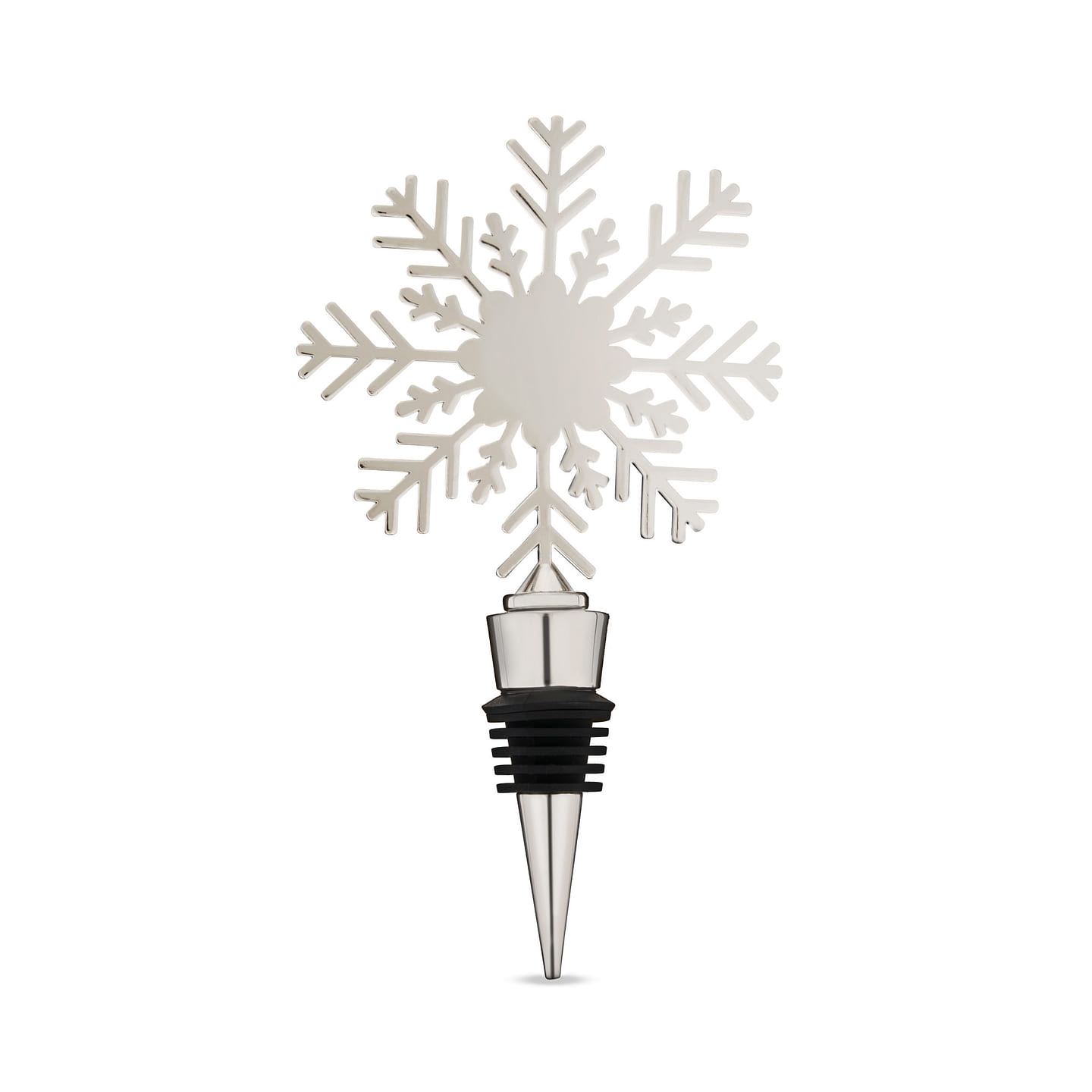 Holiday Snowflake Bottle Stopper by Twine Living® 1 each