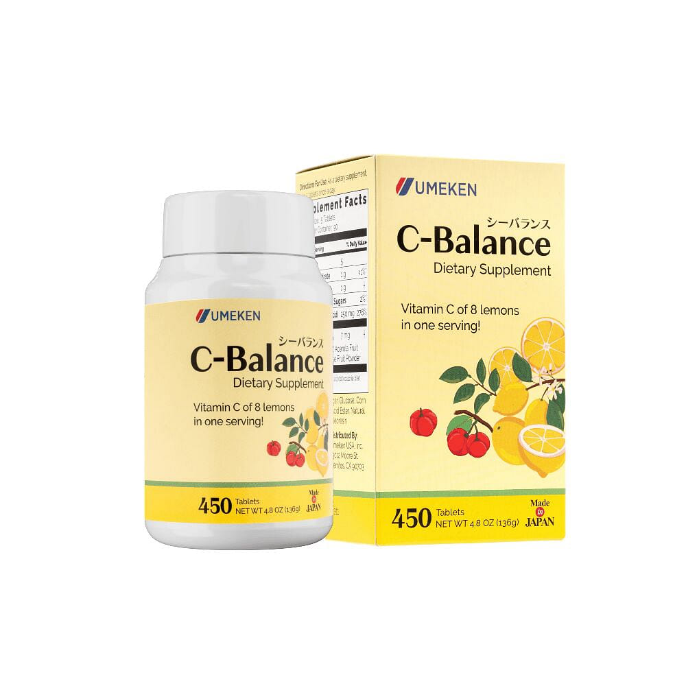 Umeken C-Balance Vitamin-C Balls 90day supply 136 g