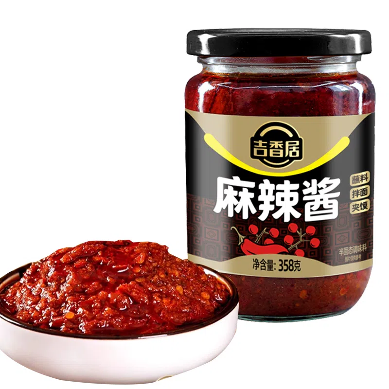 Jixiangju spicy sauce 1 bottle 358g 358 g