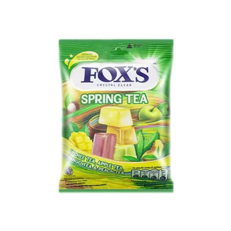 进口FOXS水晶糖 什锦水果糖-四季茶味