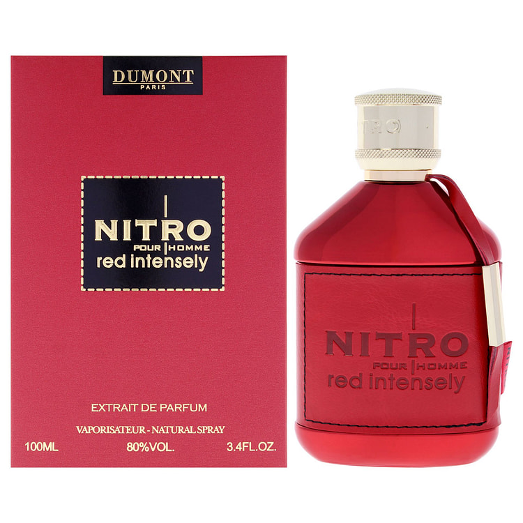 Nitro Red Intensely by Dumont for Men - 3.4 oz 3.4 oz