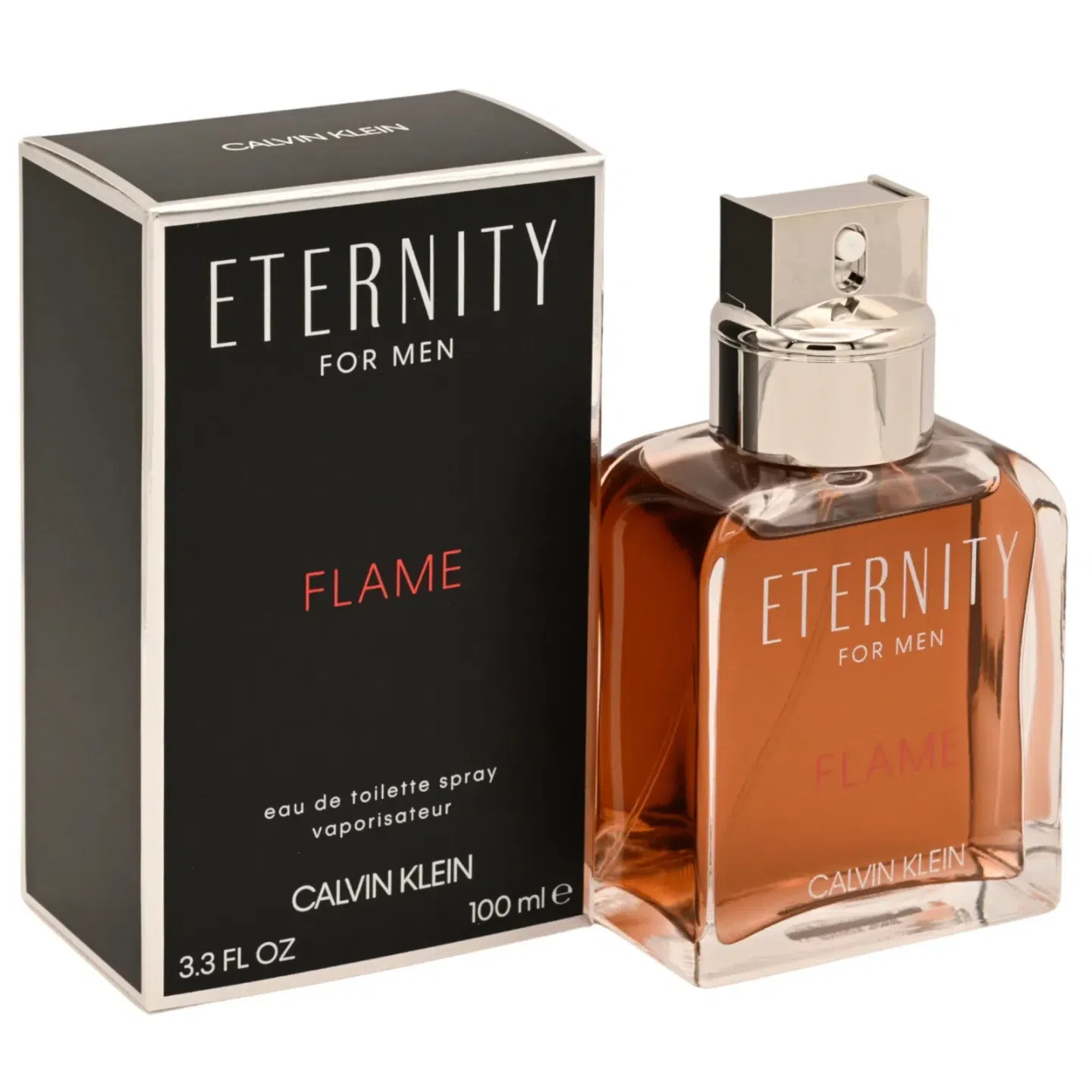 ETERNITY FLAME by Calvin Klein cologne for Men EDT 1 box