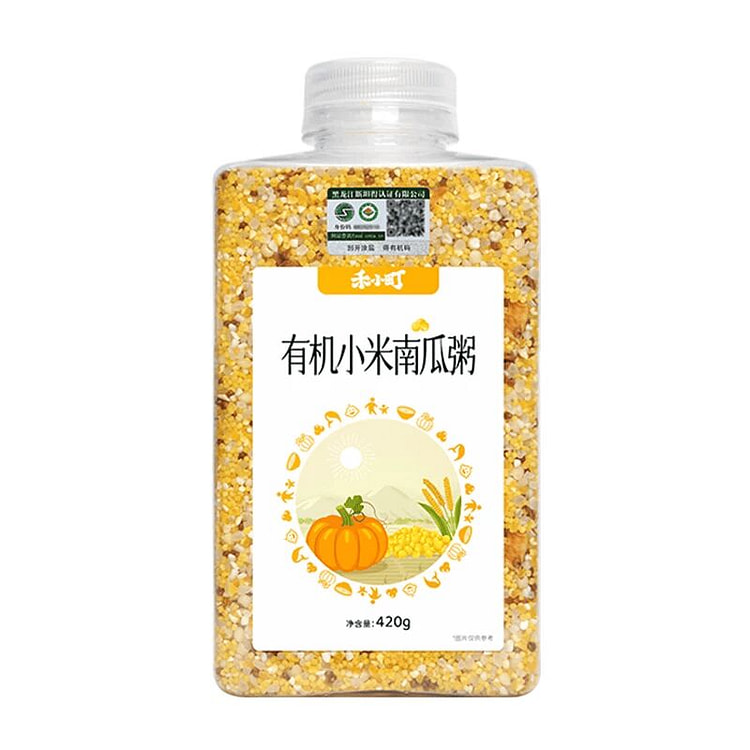 Hexiaoding organic millet and pumpkin porridge420g 420 g