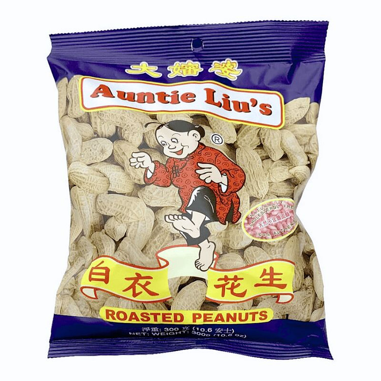 Auntie Liu's 烤花生 10.6盎司 1 份