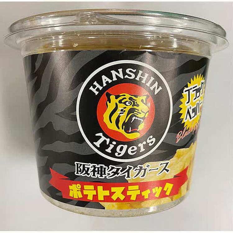 Hanshin Tigers Black Pepper Potato Sticks 138g