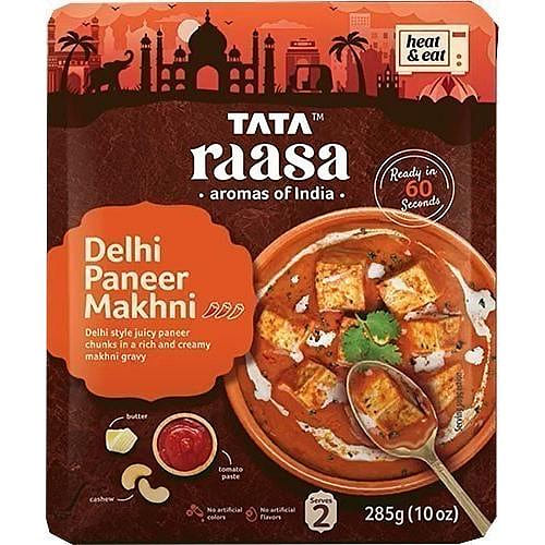 Tata Raasa Delhi Paneer Makhni (Ready-to-Eat), 10 oz pack 10 oz