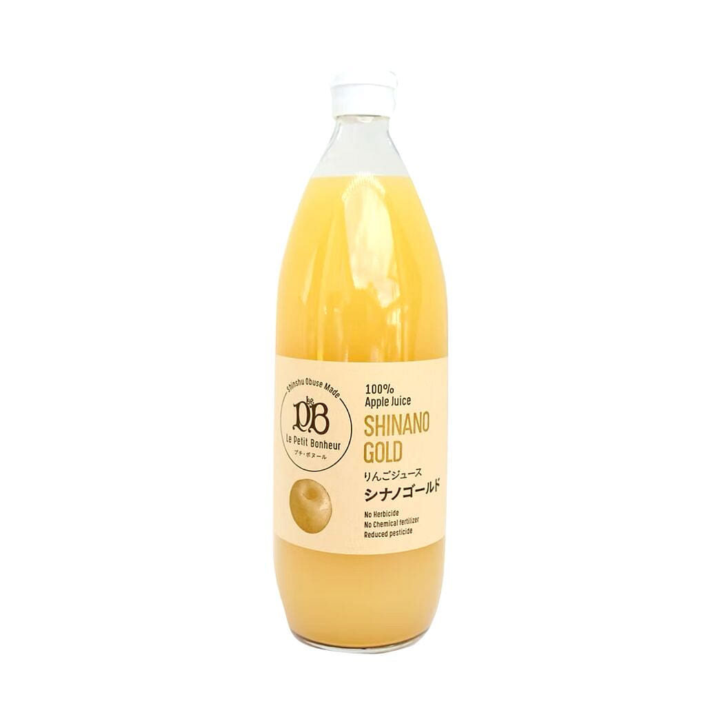 Shinano Gold Apple Juice 1L – Kawakami Farm,Nagano 1000 ml