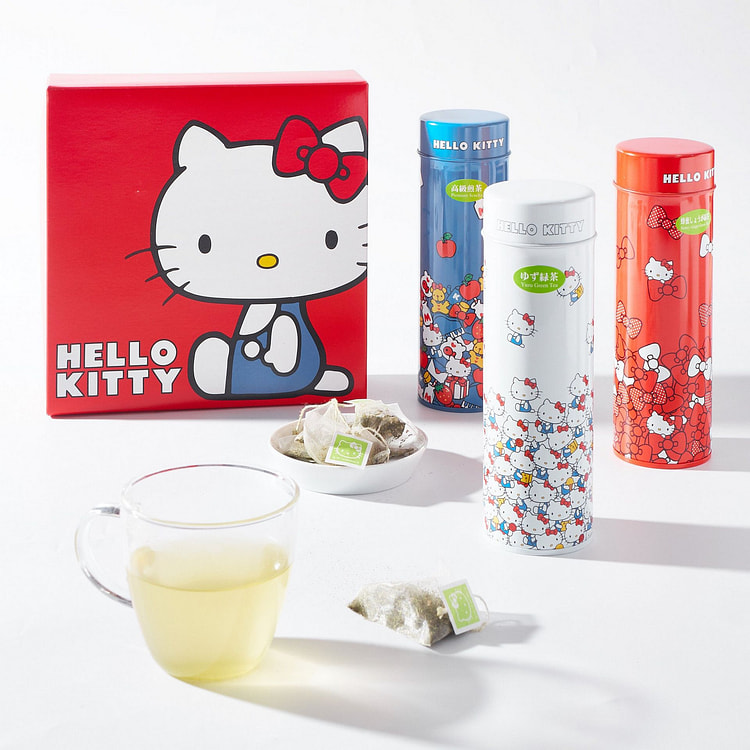 Hello Kitty 绿茶礼盒装 (3罐)