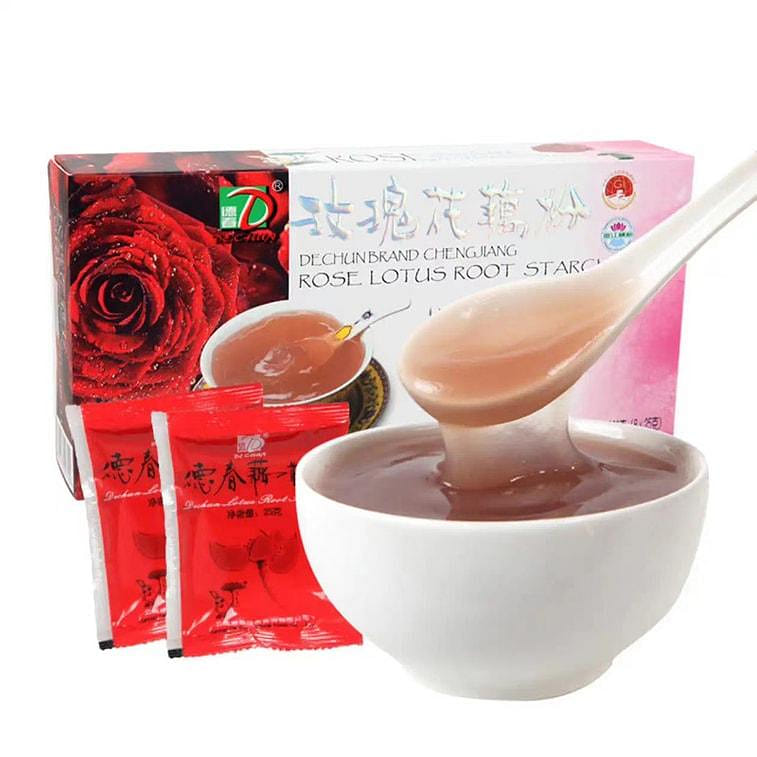 Lotus Root Powder Rose Flavor 200 g