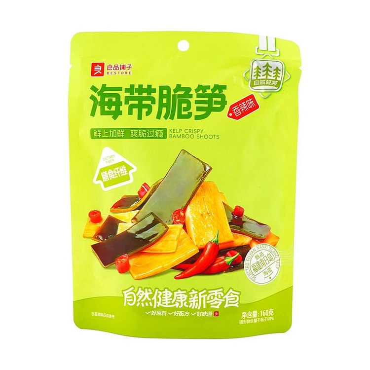 Liangpinpuzi Kelp Crispy Bamboo Shoots 160g * 1 160 g