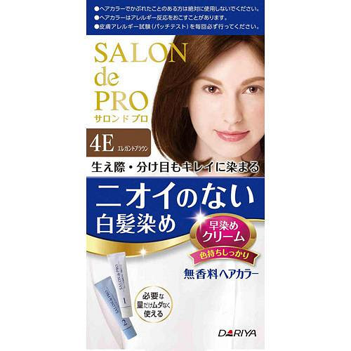 Dariya 白发用速染型染发剂（4E/优雅棕色）