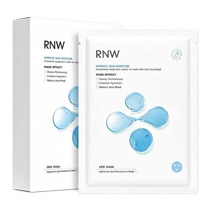 RNW Moisturizing Hyaluronic Acid Mask 10 Sheets 1 box