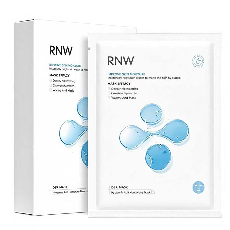 RNW Moisturizing Hyaluronic Acid Mask 10 Sheets 1 box