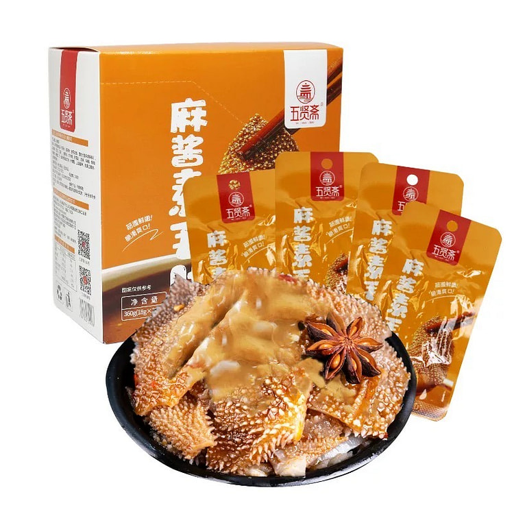 【五贤斋】火锅素毛肚 麻酱味 20包1盒