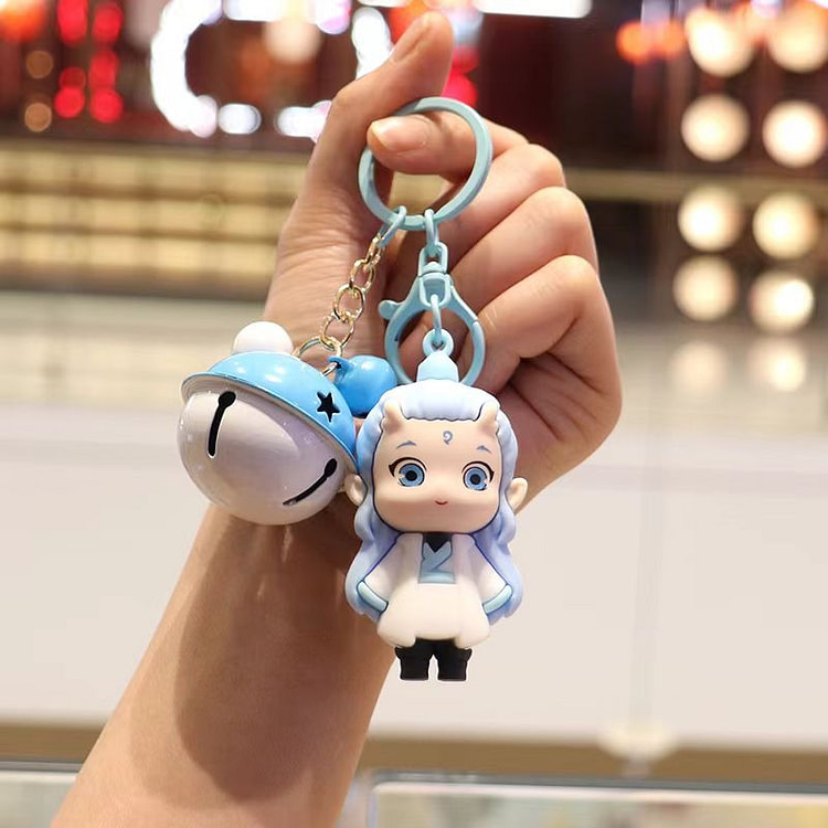 Aobing keychain with big bell