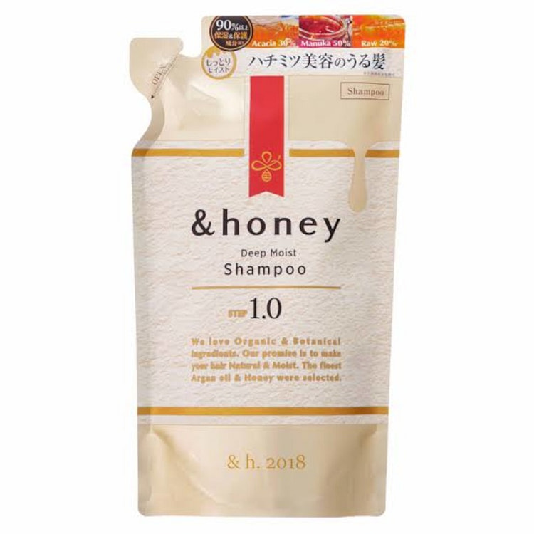 &Honey Deep Moist Shampoo Refill 350 ml