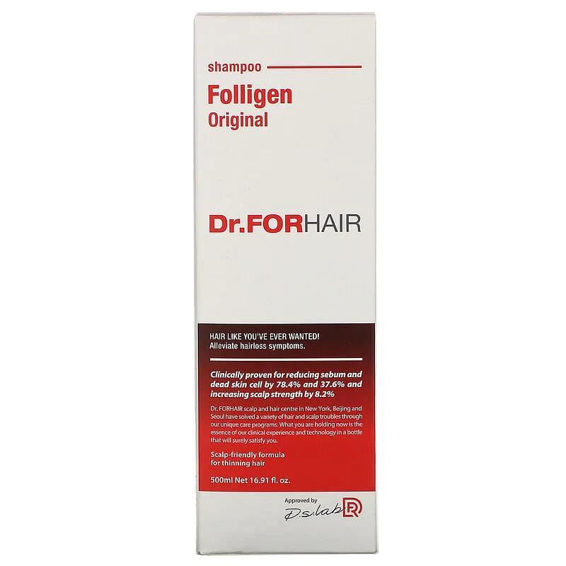 Dr.For Hair Folligen Shampoo 16.91 fl oz 500 ml