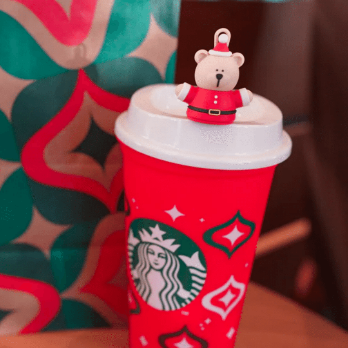 Starbucks Christmas 2023 Cup Lid 1 count