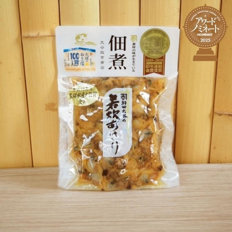 大谷政吉商店 羽田大谷嫩煮蛤蜊 160克 1 盒