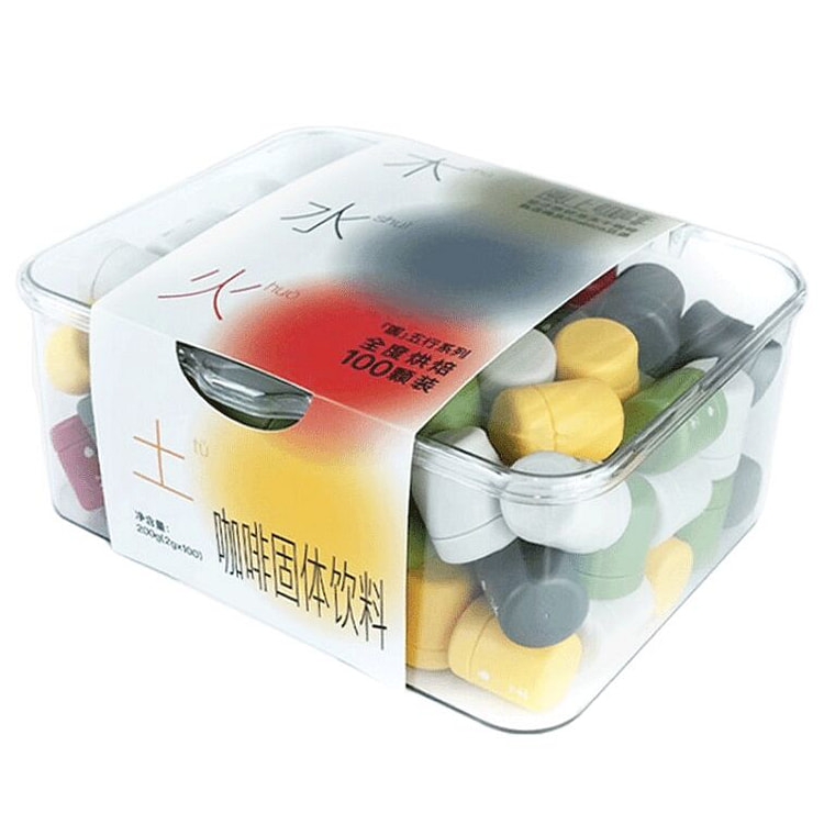 Cold Brew Freeze-dried Black Coffee - 100 Tablets 100 g