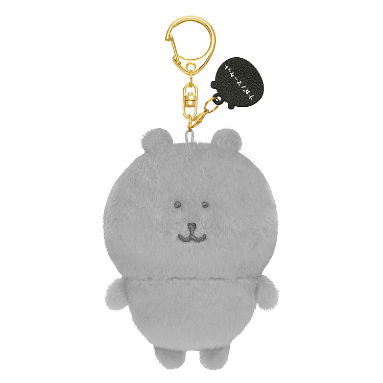 ナガノキャラクターズ カラーなナガノのくまマスコット（グレー） 1 個