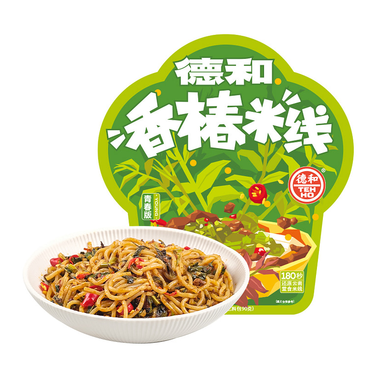 德和香椿米线过桥米线香辣拌米线290g*1袋