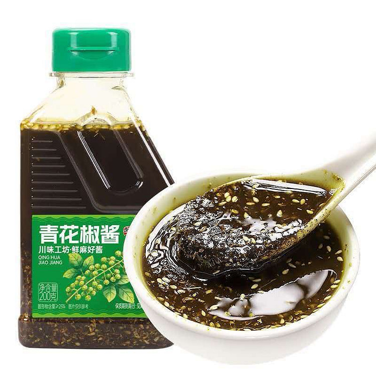 Green Sichuan Pepper Sauce 200g 200 g (min 3)