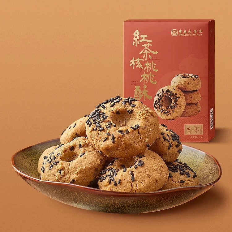 红茶核桃桃酥台湾厦门特产点心休闲食品茶点伴手礼 110 克