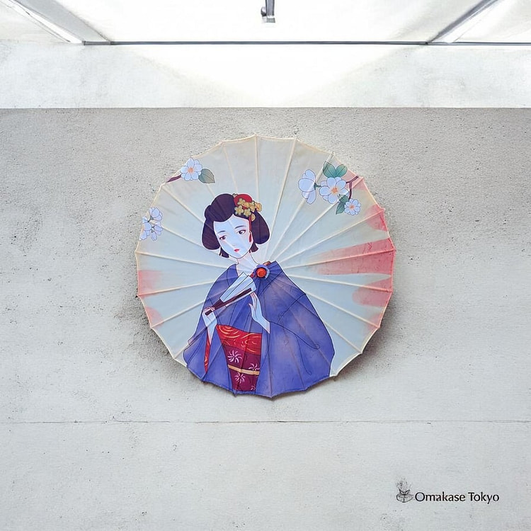 手工制作的日式伞型 J 453 克