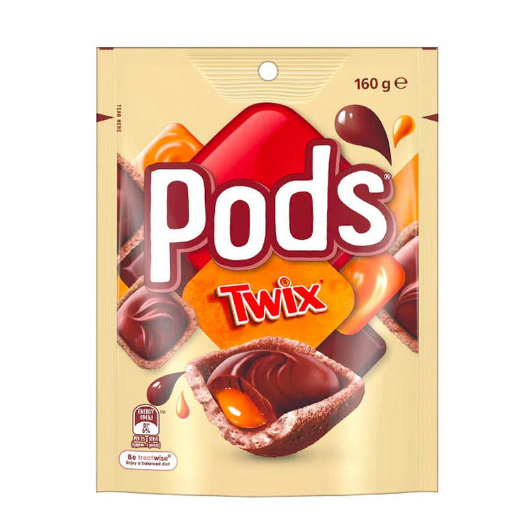 Twix Pods 160g 1 each