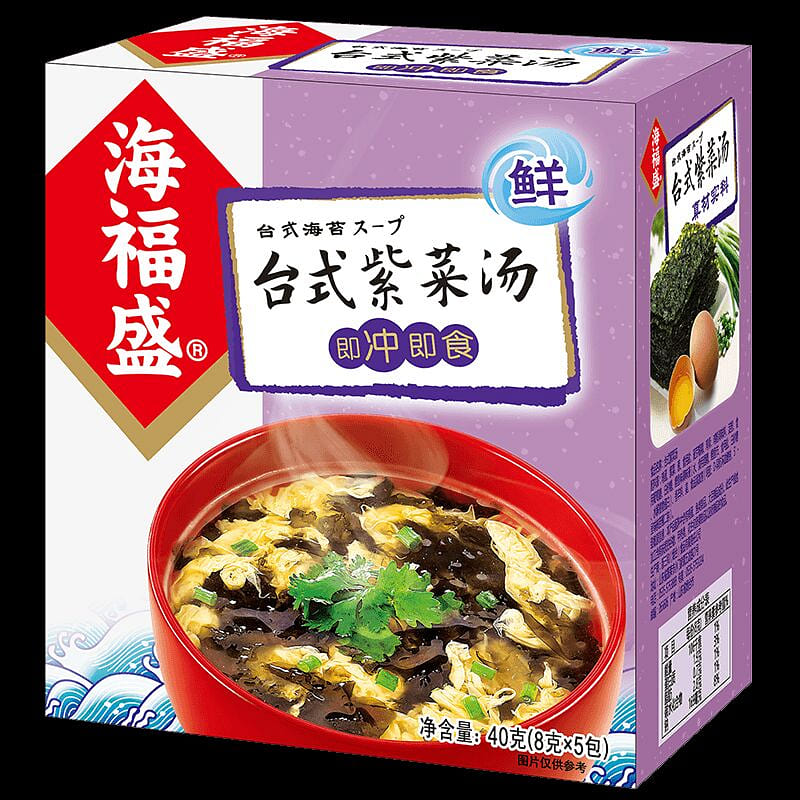 Instant Seaweed Egg Drop Soup 40g(8g*5packs) 1 box