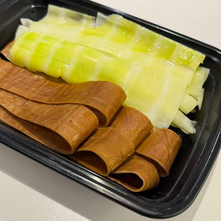 [Qiao Lin]Brined Bean Curd Skin 6+Bamboo heart 6-8 1 each